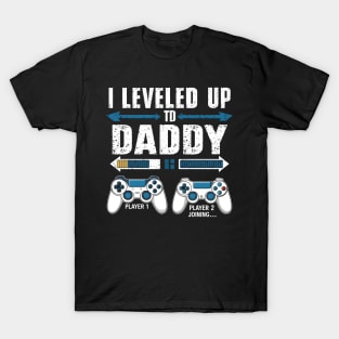 Funny Soon To Be Dad New Dad Gamer First Father's Day T-Shirt